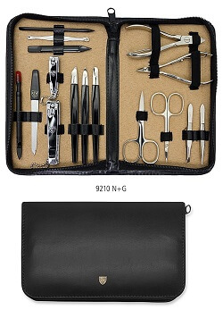 Drei Schwerter 16-teiliges Maniküre-Pediküre Fußpflege Set
